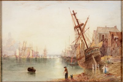 The Tyne, 1828 by John Wilson Carmichael
